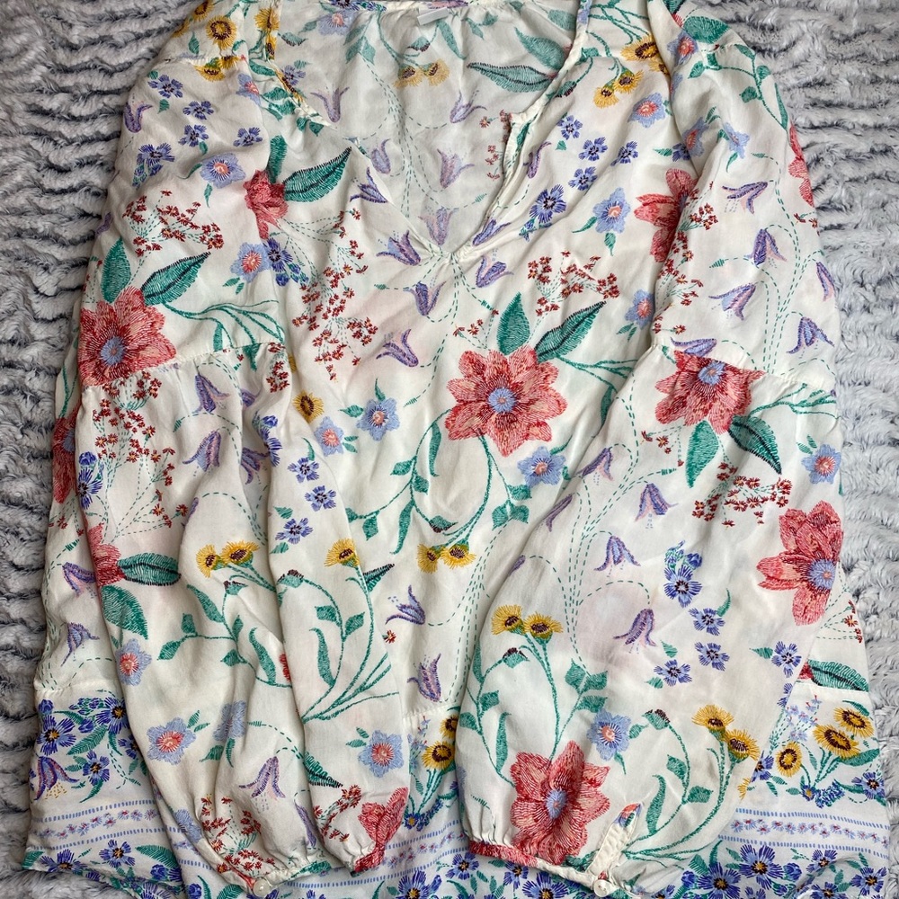 Old Navy Floral Blouse